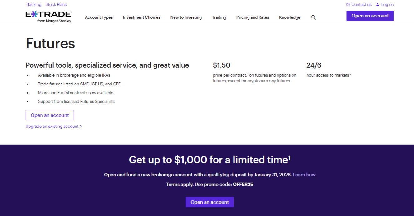 ETRADE Futures