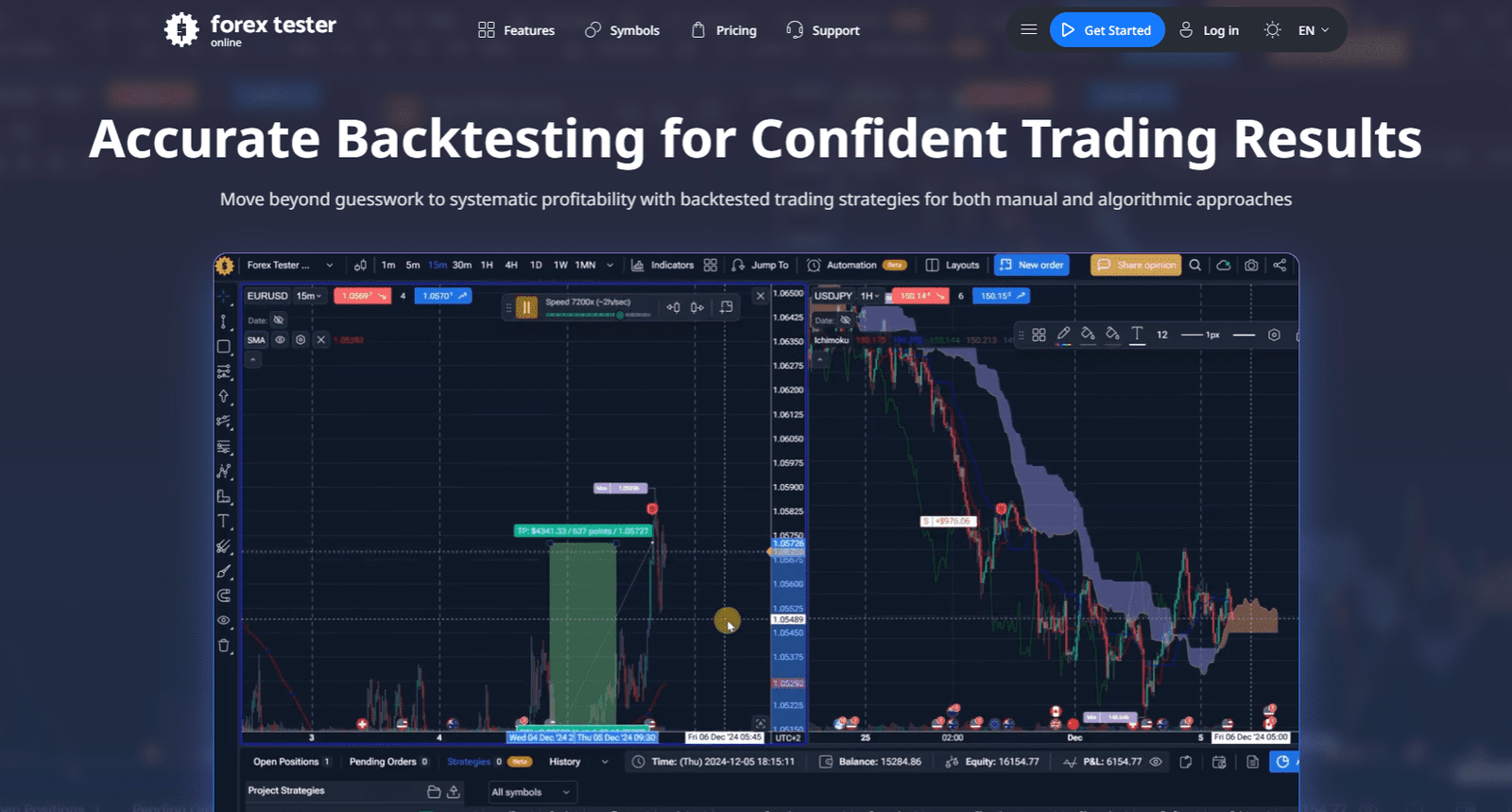 Forex Tester Online Home 1