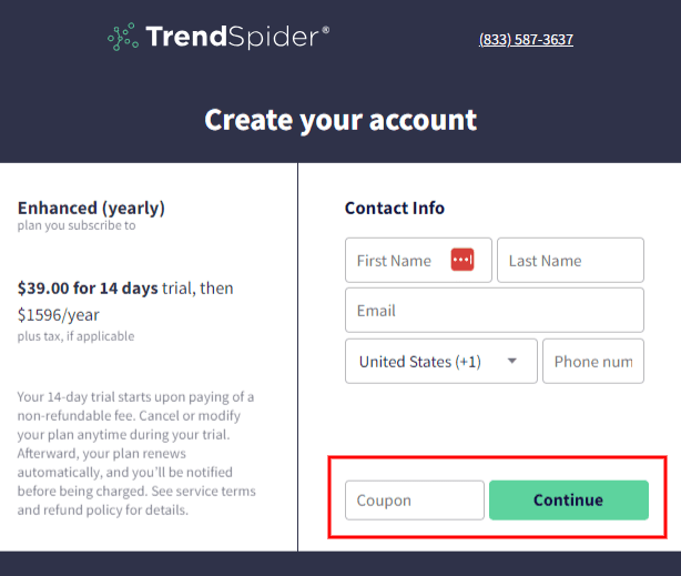 How To Use The TrendSpider Discount Code 1