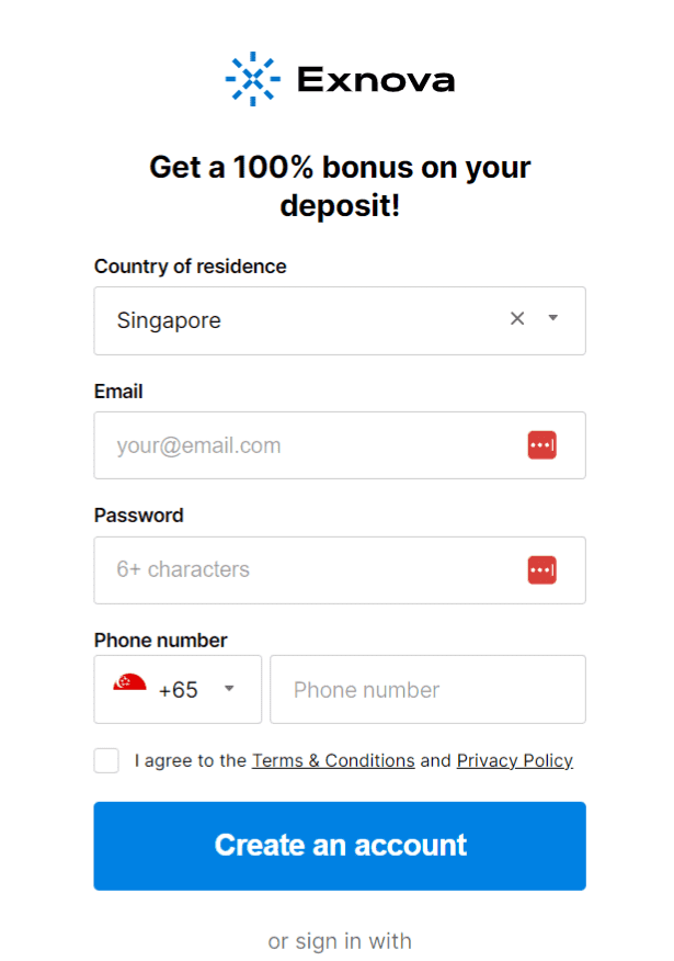How to Use the Exnova 100 Deposi