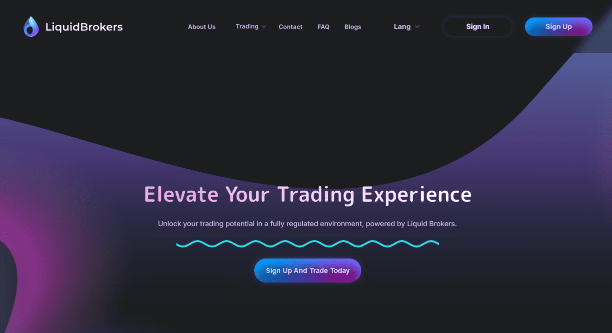 Liquid Brokers Home 1