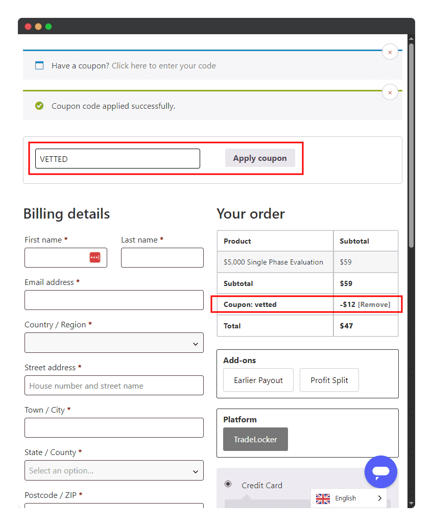 20% DNA Funded Discount Code