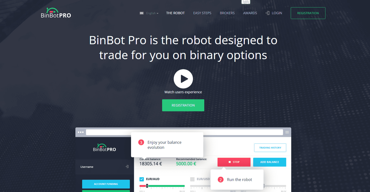 BinBot Pro Home