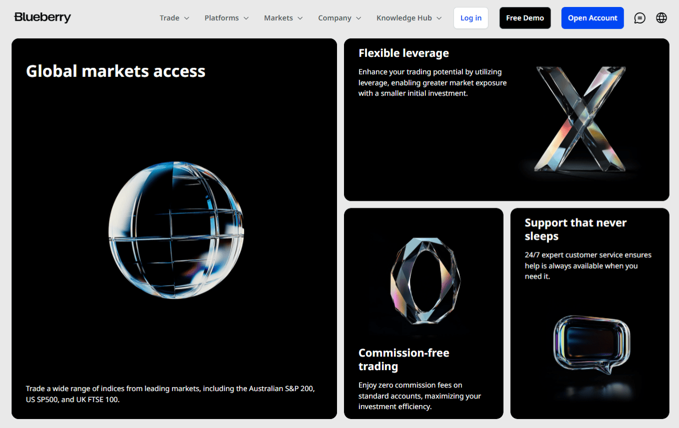 Blueberry Markets Markets